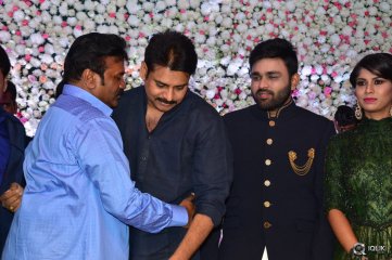 Celebs at Talasani Srinivas Yadav Daughter Wedding Reception